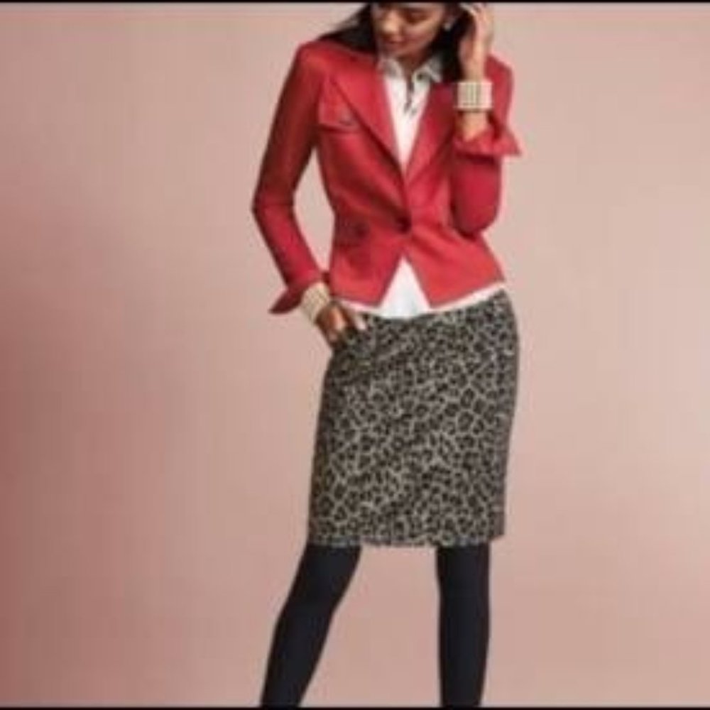 CAbi Jungle Pencil Skirt